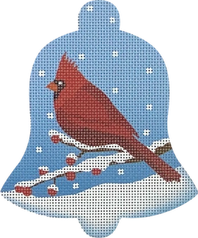 Snow Bell: Cardinal, male