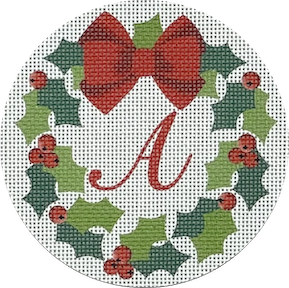 Monogram Wreath A