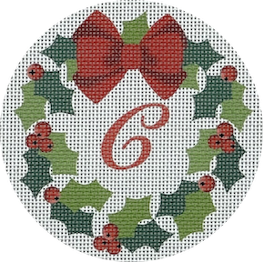 Monogram Wreath C