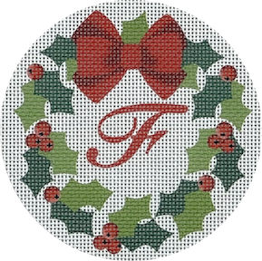 Monogram Wreath F