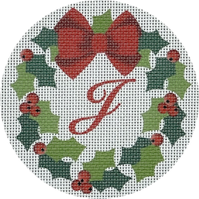 Monogram Wreath J