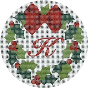 Monogram Wreath K