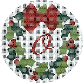 Monogram Wreath O