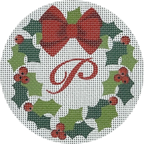 Monogram Wreath P