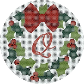 Monogram Wreath Q