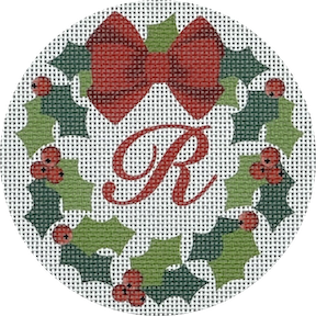 Monogram Wreath R