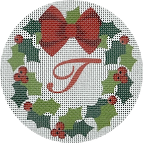 Monogram Wreath T