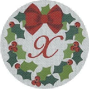 Monogram Wreath X