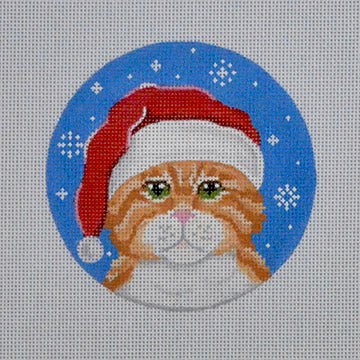 Santa Cat: Orange Tabby