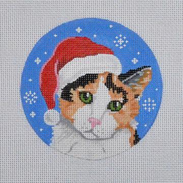 Calico Cat Santa - Family Arts Needlework Shop