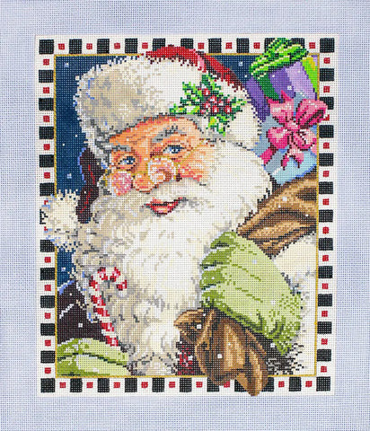 Candy Cane Santa 141198 - Family Arts Needlework Shop