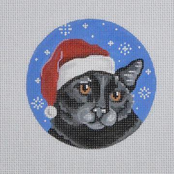 Black Cat Santa - Family Arts Needlework Shop