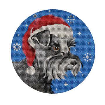 Schnauzer Santa - Family Arts Needlework Shop