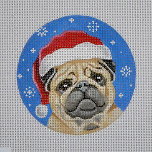 Santa Dog: Pug