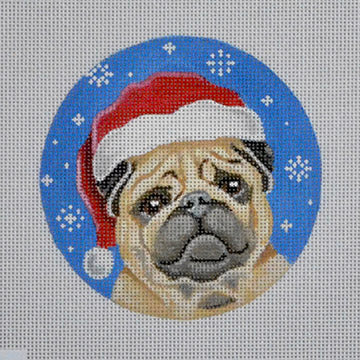 Santa Dog: Pug
