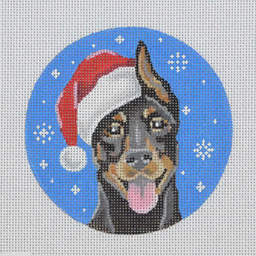 Santa Dog: Doberman