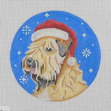 Santa Dog: Wheaton Terrier