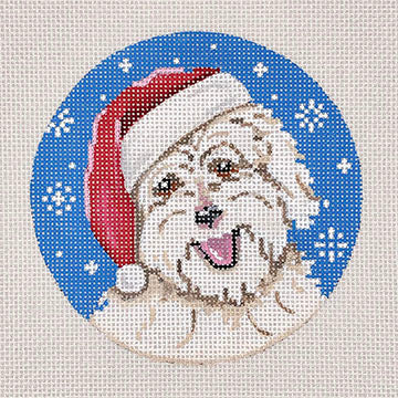 Santa Dog: Coton De Tulear