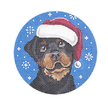 Santa Dog: Rottweiler