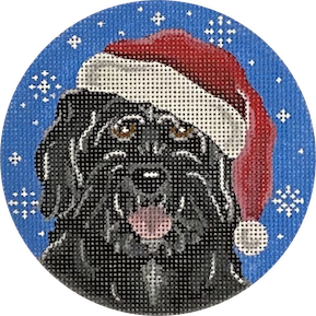 Santa Dog: Portuguese Water Dog