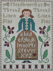 Sampler Lady©Little House Needleworks