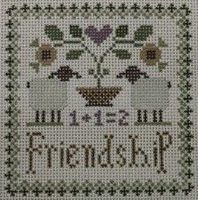 Friendship ©Little House Needleworks - Family Arts Needlework Shop