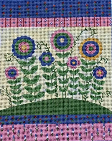 Spring Flowers ©Debbie McMaster - Family Arts Needlework Shop