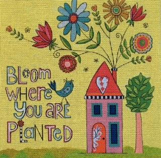 Bloom ©Wendy Bentley - Family Arts Needlework Shop