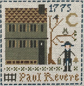 Paul Revere ©Little House Needleworks - Family Arts Needlework Shop