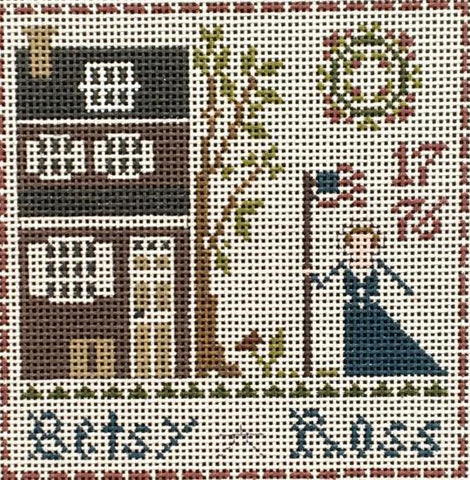 Betsy Ross ©Little House Needleworks - Family Arts Needlework Shop