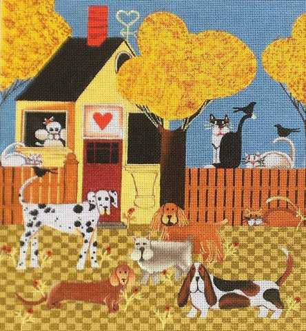 The Gang ©Blakely Wilson - Family Arts Needlework Shop
