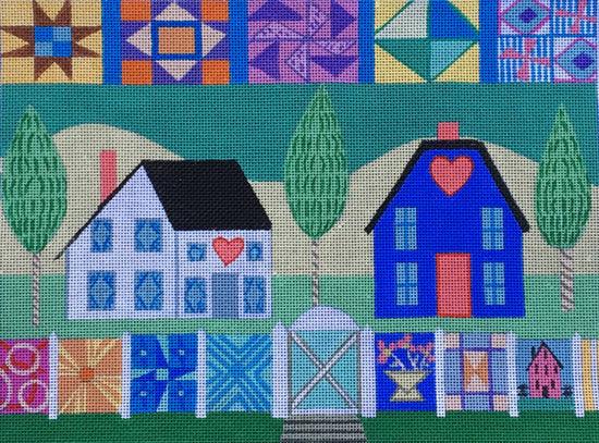 Quilting Bee ©Cheryl Bartley - Family Arts Needlework Shop