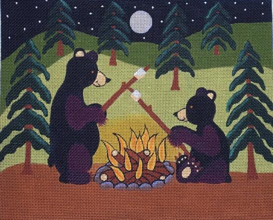 Marshmallows For Two ©Medana Gabbard - Family Arts Needlework Shop
