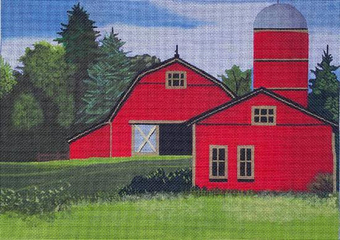 Silo & Barn ©Debby Wetzel - Family Arts Needlework Shop