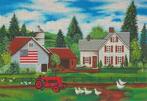 Ducks & Chickens ©Debby Wetzel - Family Arts Needlework Shop