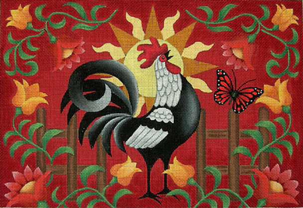 Rooster & Sun©Stephanie Stouffer/Ruth Levison Designs