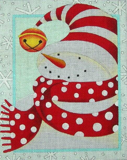 Cozy Snowman @Karen Cruden - Family Arts Needlework Shop