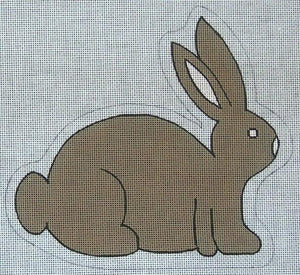 New Chocolate Bunny - Family Arts Needlework Shop