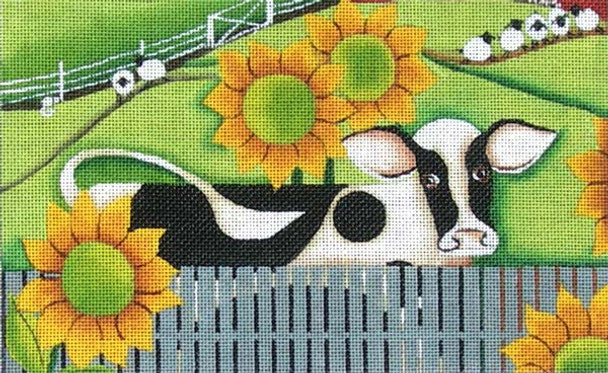 Holstein & Sunflowers©Blakely Wilson