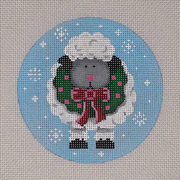 Animal with Wreath, Ewe
