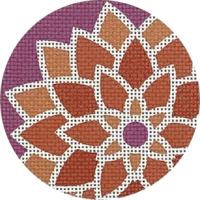 Graphic Flower, orange