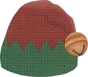 Hat, Elf hat red and green