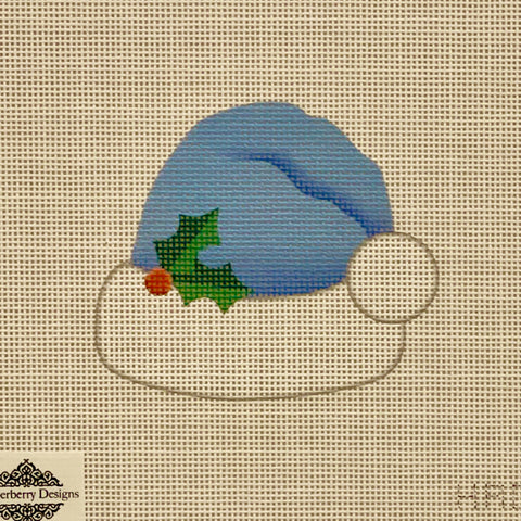 Hat, Blue Santa