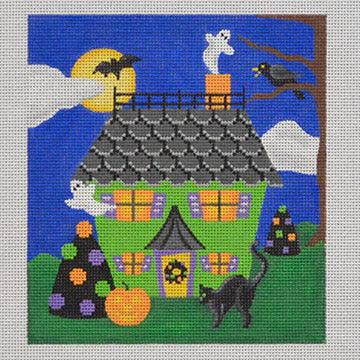 Halloween, Holiday House - Family Arts Needlework Shop