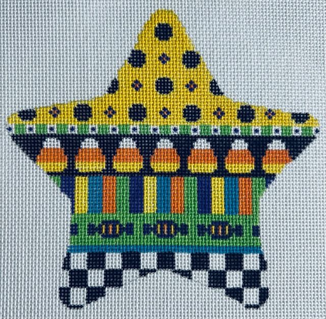 Halloween Star-Candy Corn