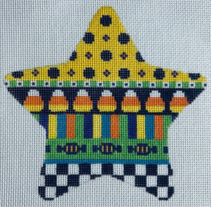 Halloween Star-Candy Corn