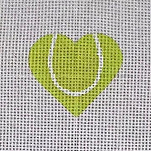 Tennis Ball Heart - Family Arts Needlework Shop