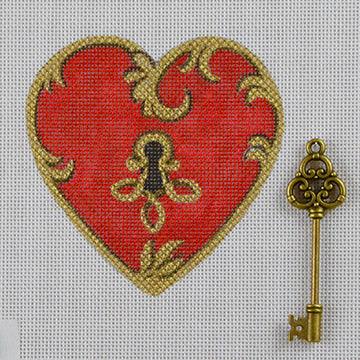 Red with key 13m - Family Arts Needlework Shop