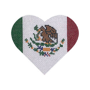 Country Flag Heart, Mexican
