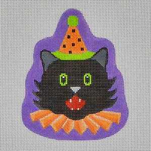 Fancy Black Cat - Family Arts Needlework Shop
